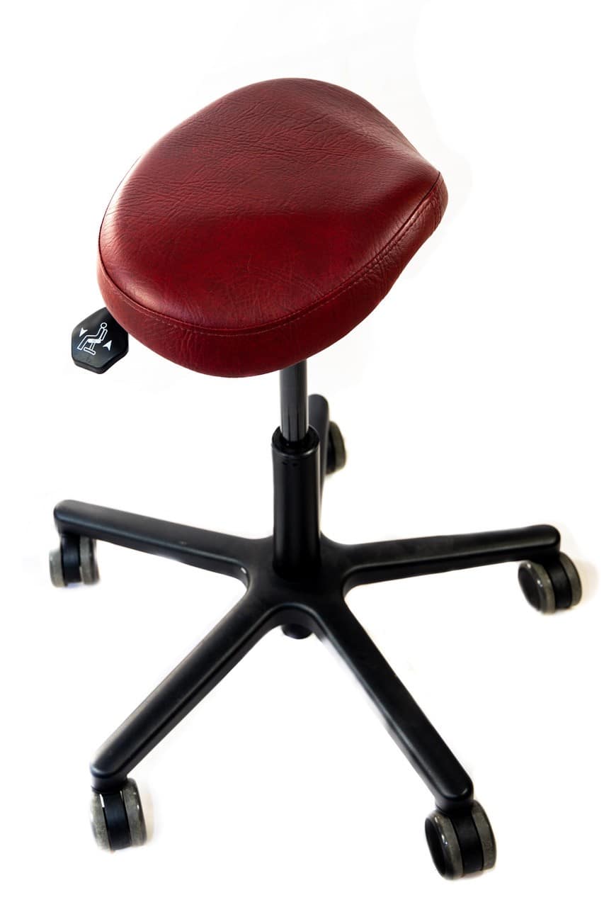 Arbeitshocker Sattelform